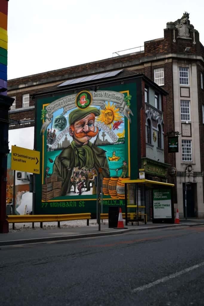 Monumental Shenanigans mural pays homage to Liverpool’s historic Irish connection