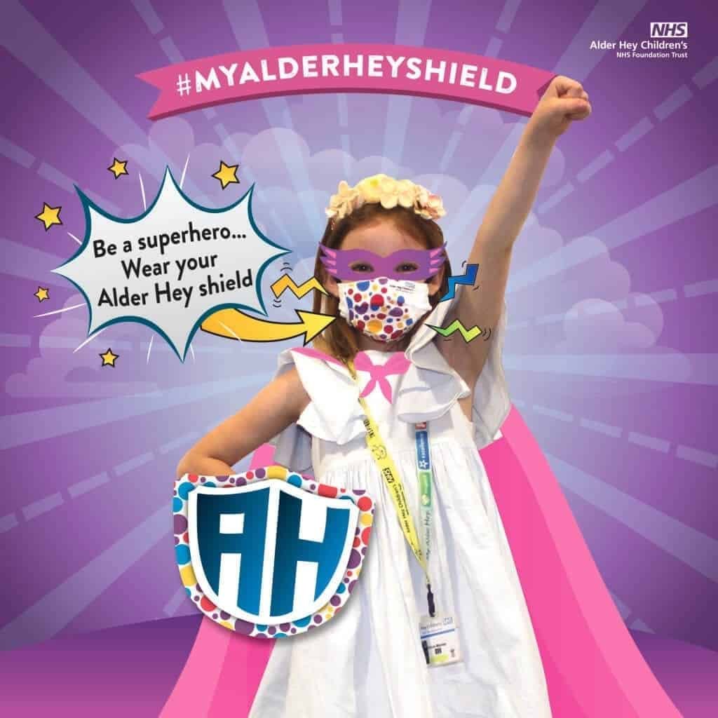 Alder Hey Children’s Charity Launch #MyAlderHeyShield Campaign 