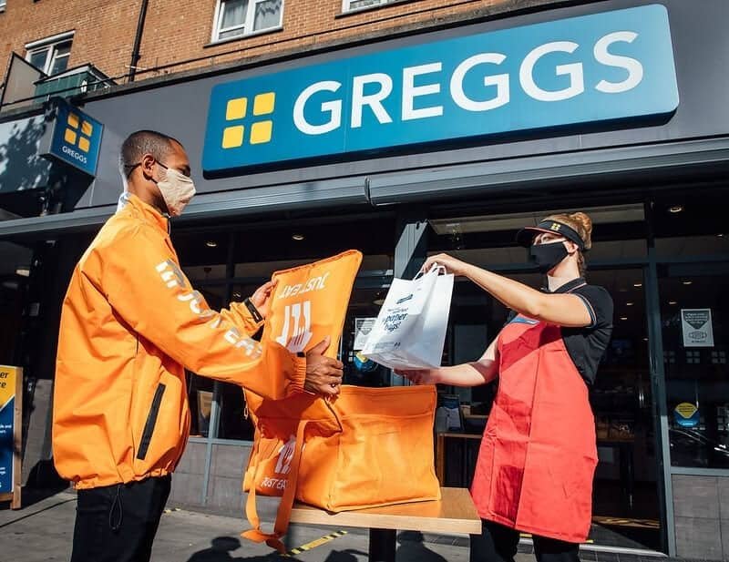 Greggs now available for delivery in Liverpool with Just Eat