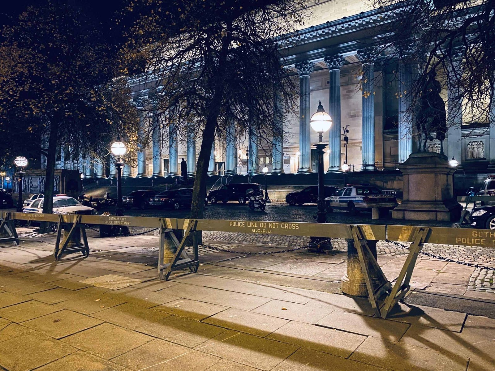 The Batman continued filming in Liverpool as it became Gotham City