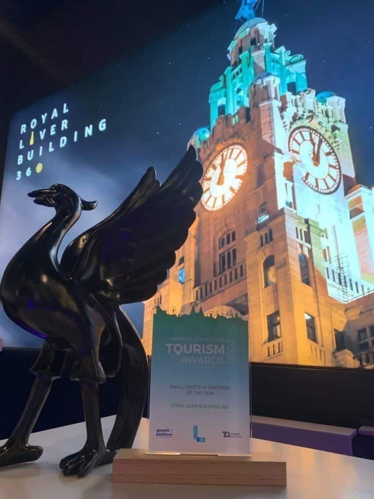 Liverpool's Iconic attraction RLB360 wins big at the LCR Tourism Awards