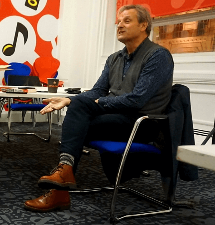 Matt Jacobson interviews radio broadcaster, writer and musician, Mark Radcliffe