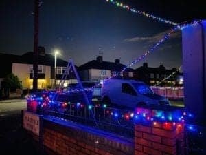 Is Peasfield Road the most festive street in Liverpool?