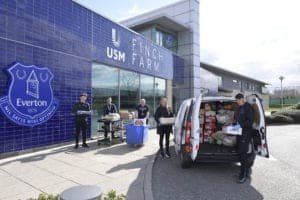 Everton in the Community supports more than 26,000 families through the pandemic