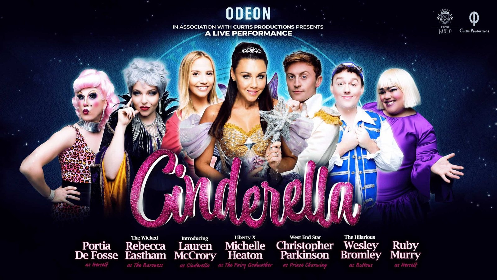 ODEON cinemas launch live action Cinderella pantomime this Christmas