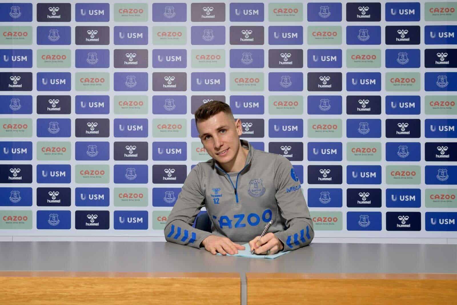 Lucas Digne signs new Everton contract until 2025