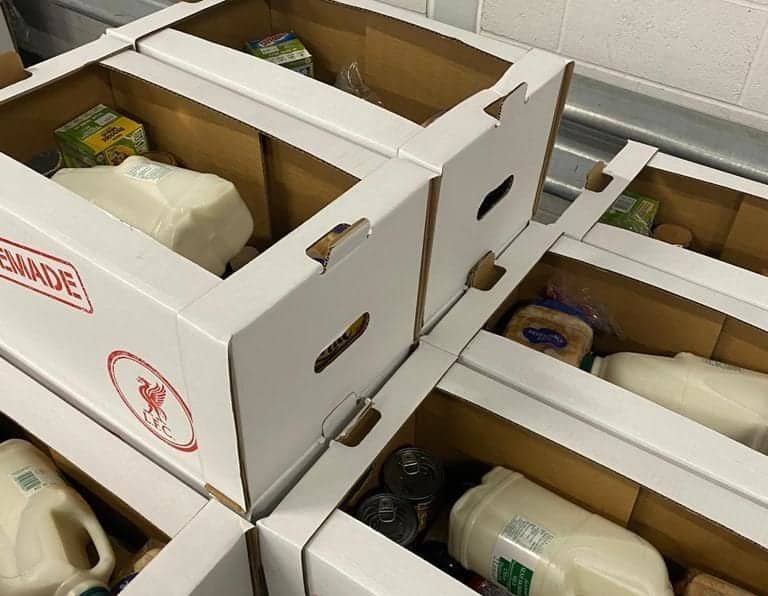 Liverpool FC provides free breakfast and lunch parcels during half-term