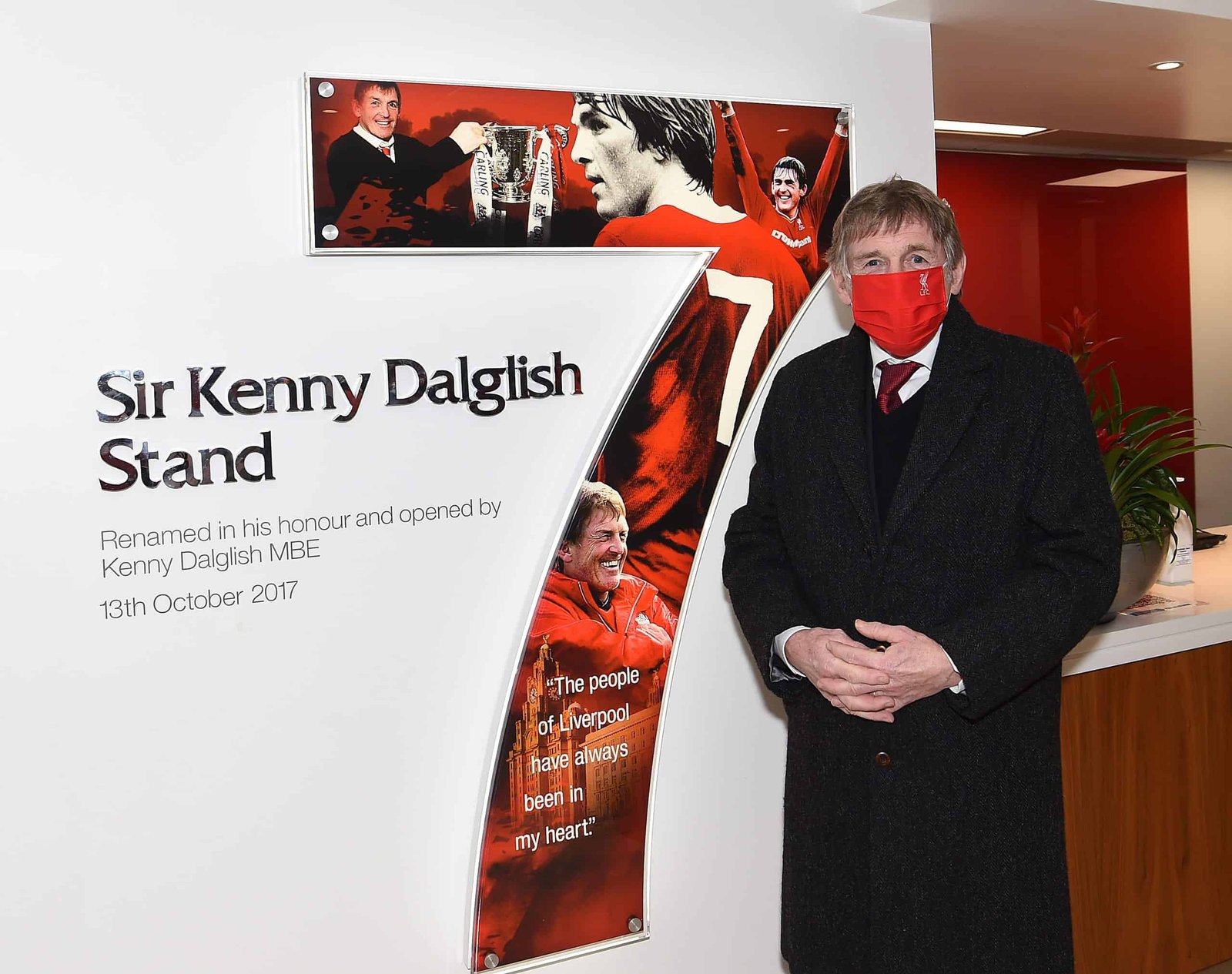 Liverpool FC supports Sir Kenny’s 70th birthday plea