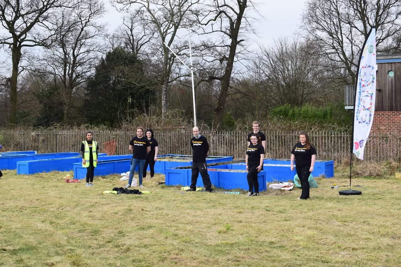 HYPE Merseyside join forces with Upton McDonald’s to tidy up green spaces