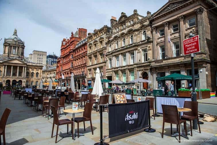 Council encourage Liverpool's hospitality sector to apply for paving licence ahead of re-opening