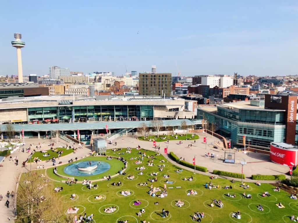 Liverpool ONE to increase its outdoor seating capacity by 100% in support of occupiers and visitors