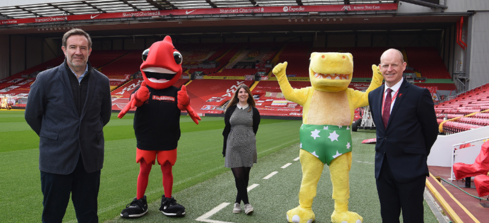 LFC Foundation and the NSPCC have teamed up to help children in the city region