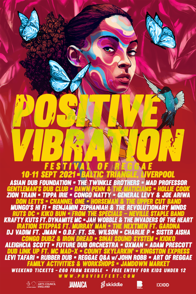 Stellar line-up announced  this year’s Positive Vibration – Festival of Reggae