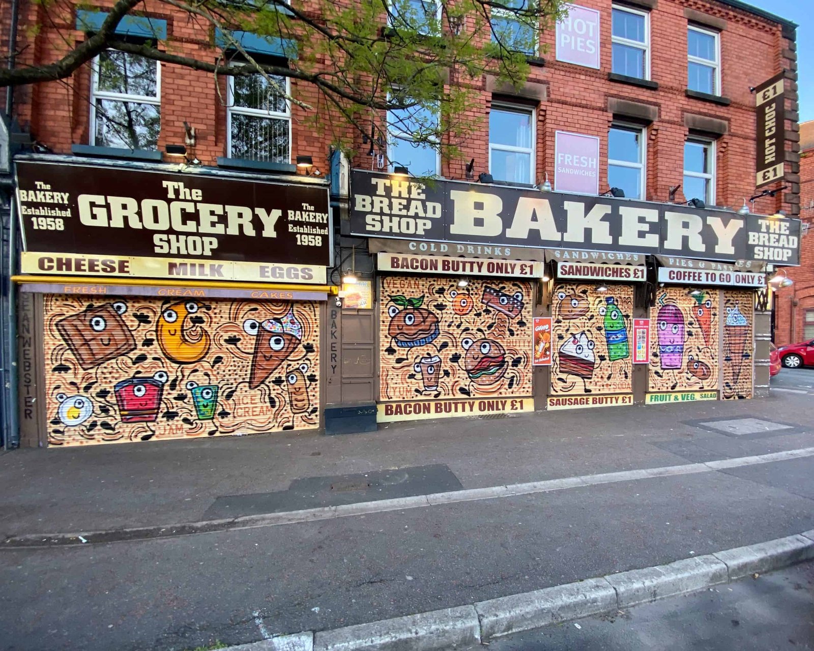 Liverpool Artist Sean Webster brings new mural to The Bakery on Aigburth Road
