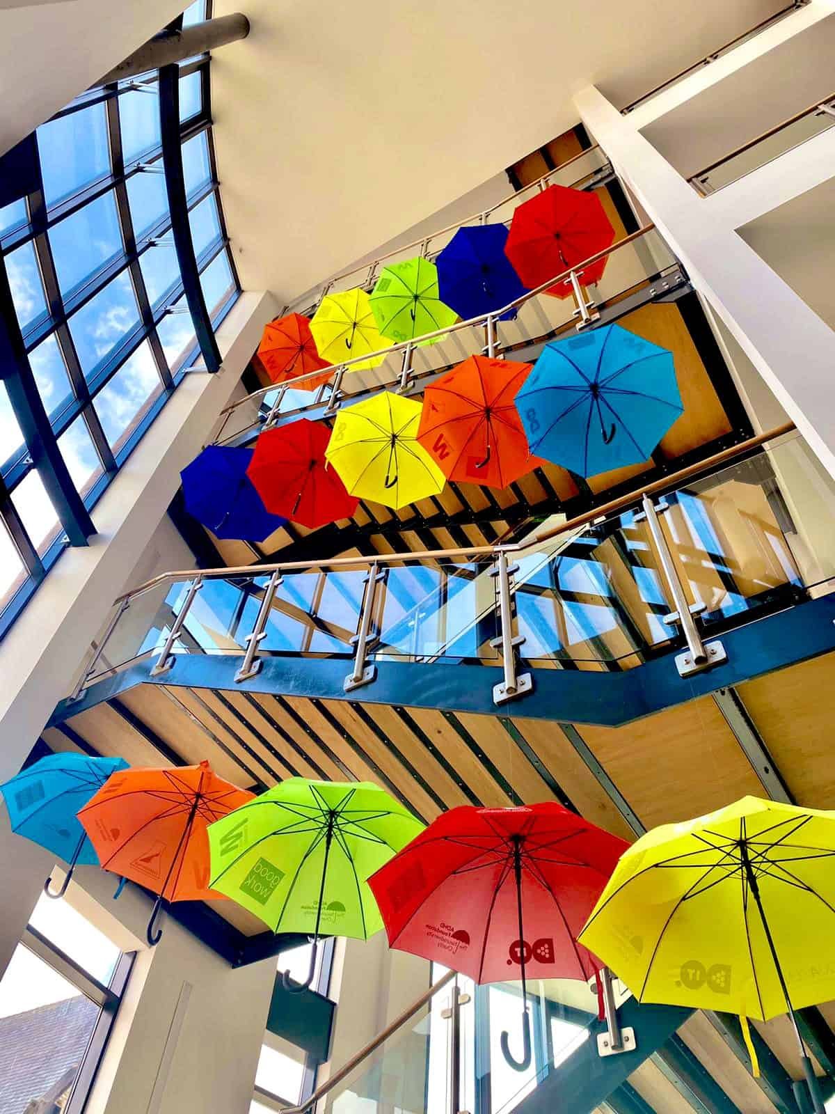 ADHD Foundation unveils its latest stunning Umbrella Project installation