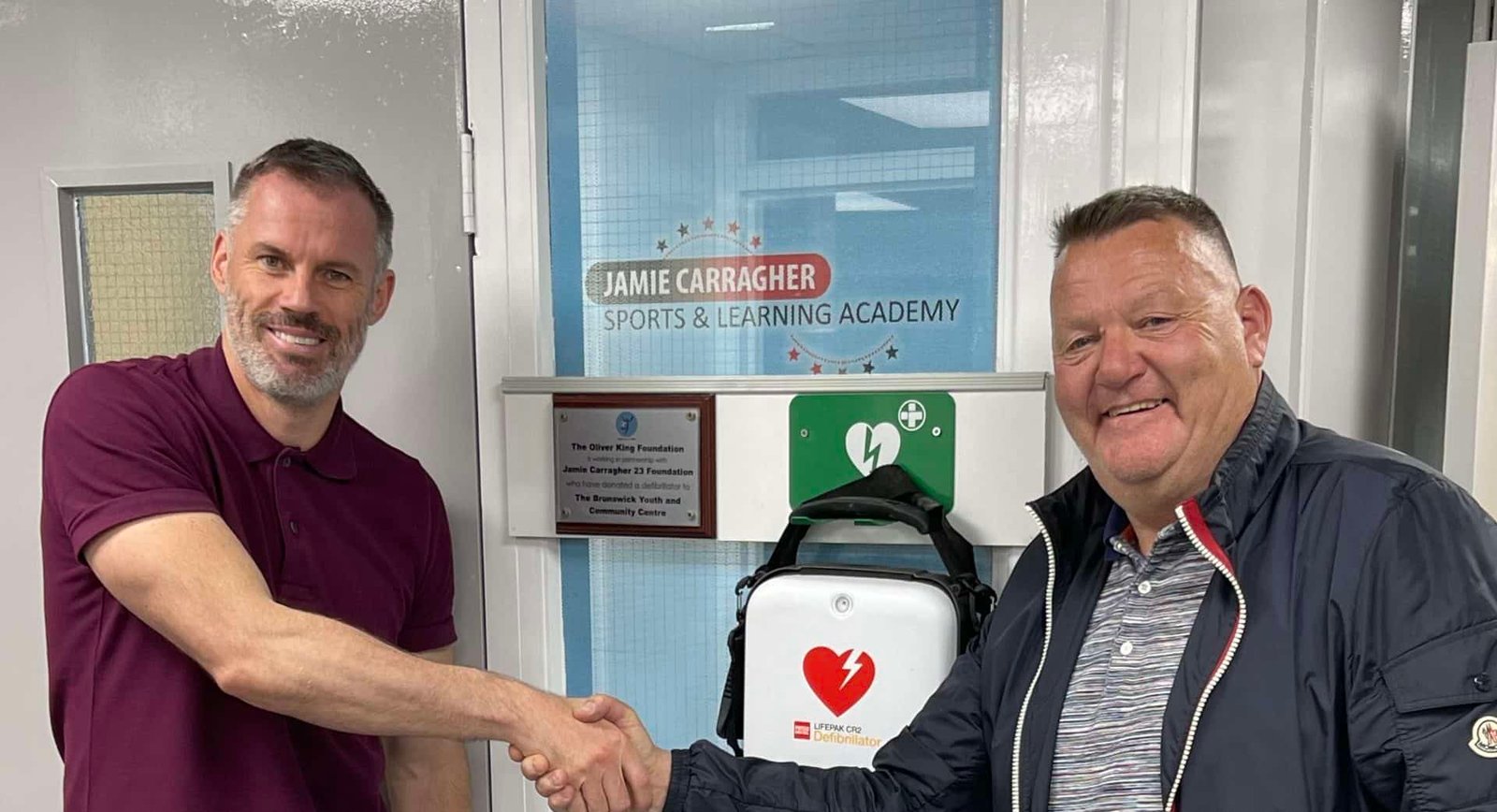 Jamie Carragher calls out MPs for change in legislation around lifesaving equipment in schools