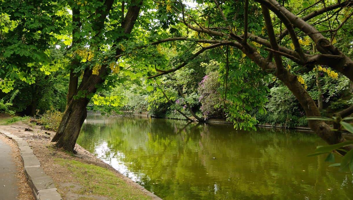 Botanic Gardens lakeside set be by Sefton Council and the community