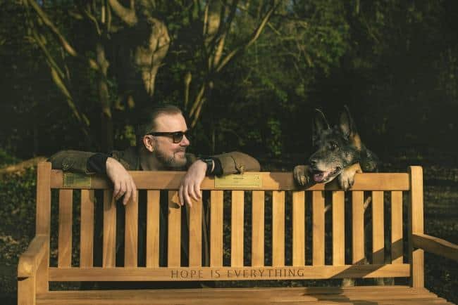 Benches inspired by Ricky Gervais' hit Netflix series After Life to be placed in Liverpool parks