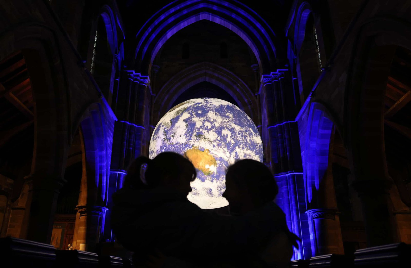 Much-anticipated earth sculpture 'Gaia' has arrived in Kirkby
