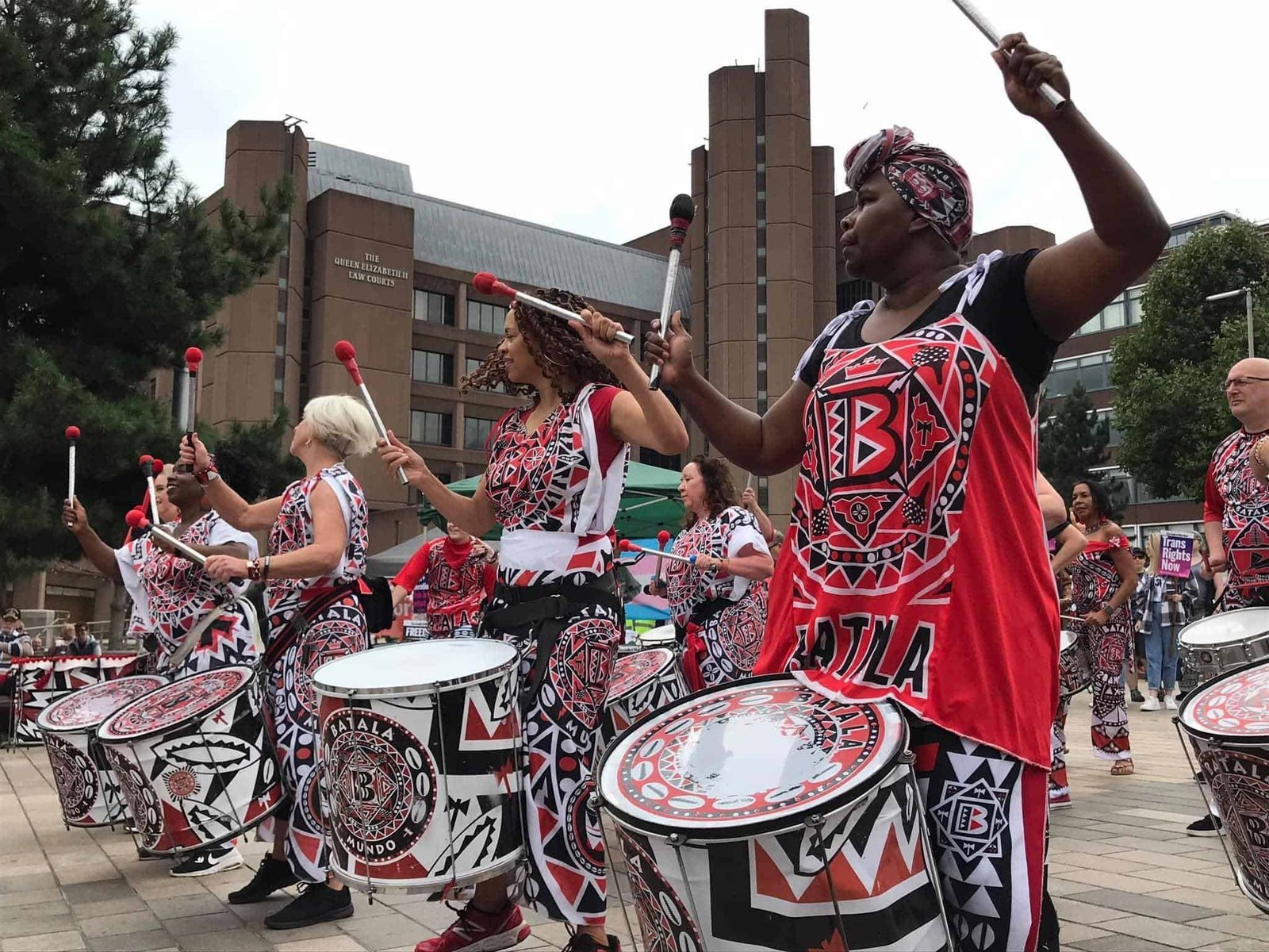 Batala Mersey will be drumming for Ukraine this weekend in Liverpool
