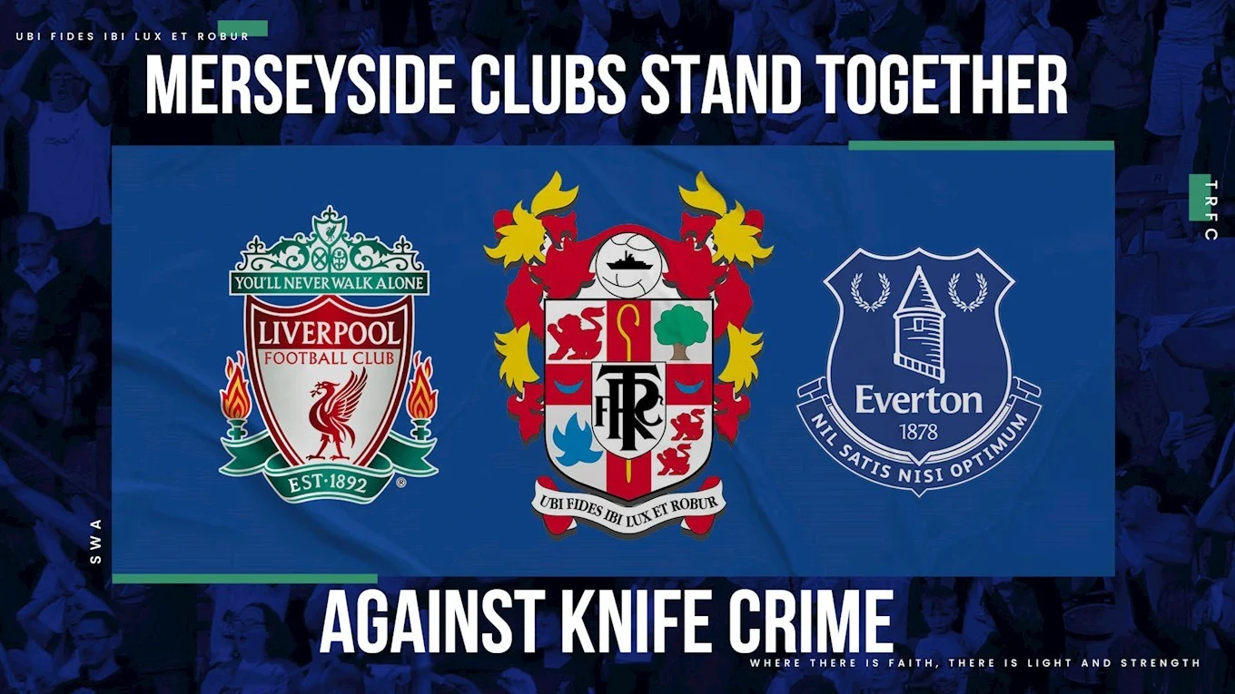Merseyside Football Clubs stand together to tackle knife crime