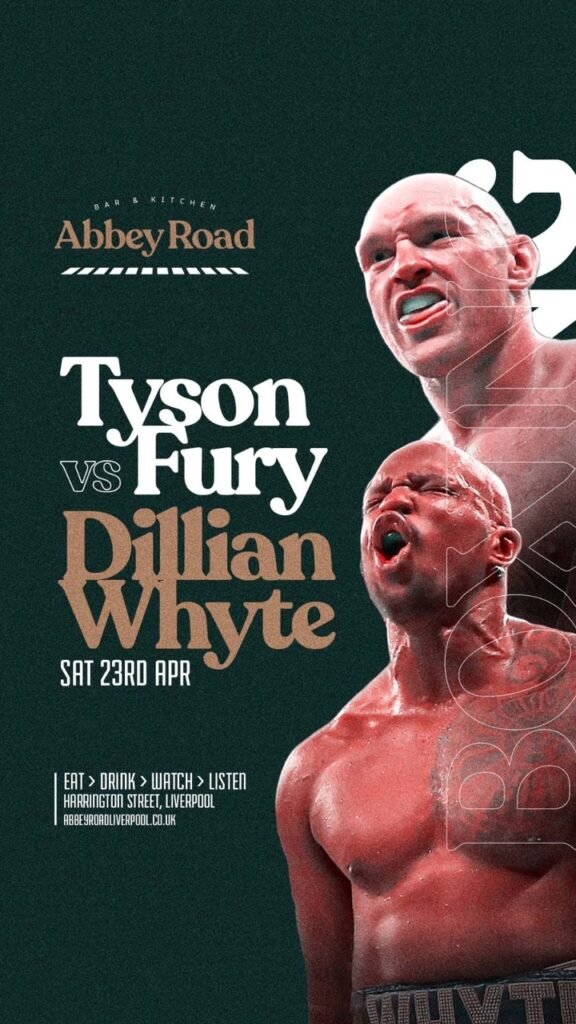 Liverpool venues to watch Tyson Fury vs Dillian Whyte fight