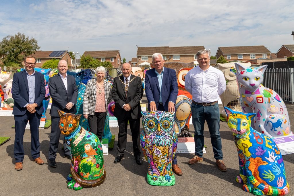32 huge owl and pussycat sculptures displayed across Knowsley as part of free public trail