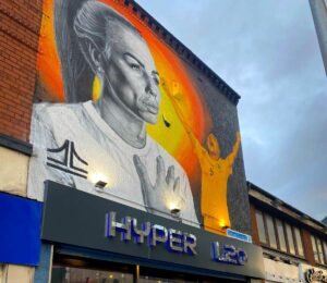 Alex Greenwood unveils huge mural in her hometown Bootle