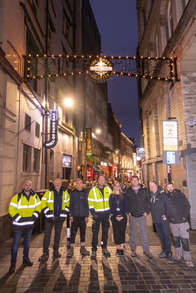 Liverpool's Cavern Quarter's historic archways restored