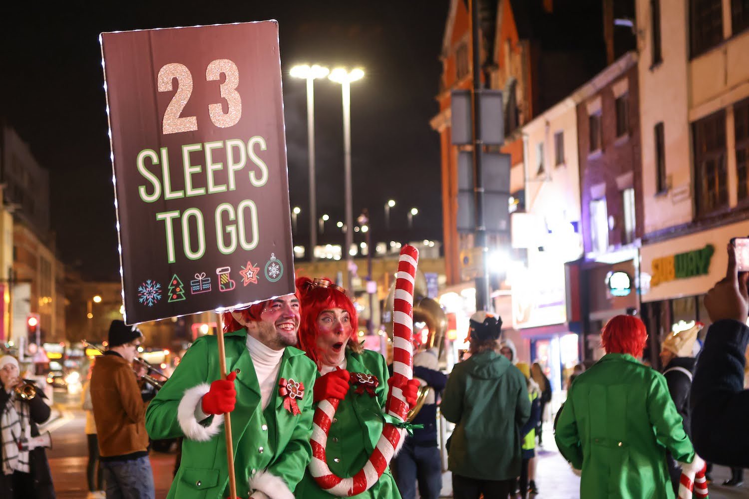 'Christmas Countdown' Pops up around Liverpool City Centre
