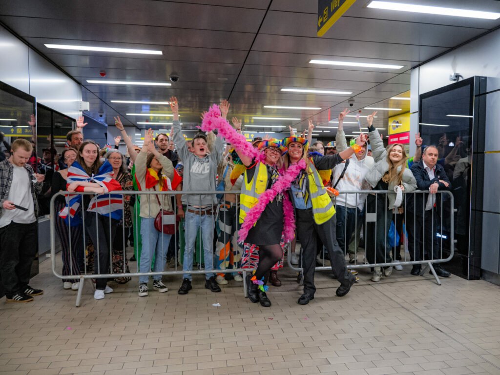 Merseyrail had over 90,000 extra journeys during Eurovision 