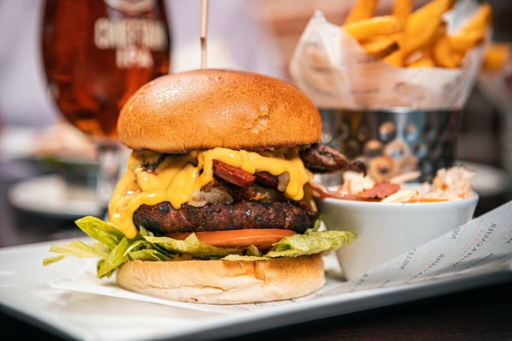 Celebrate International Burger Day at the Docks