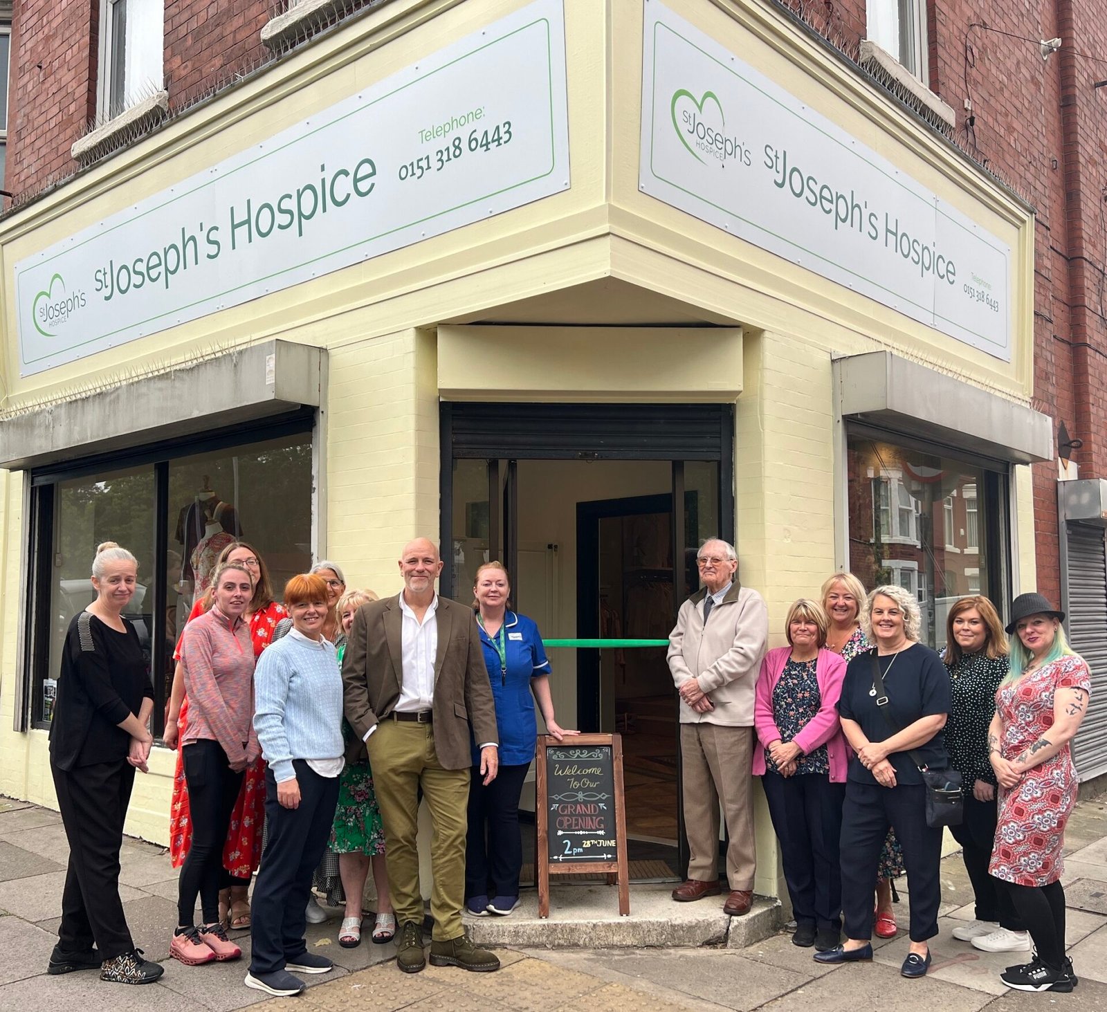 St. Joseph’s Hospice opens new charity shop in Aigburth