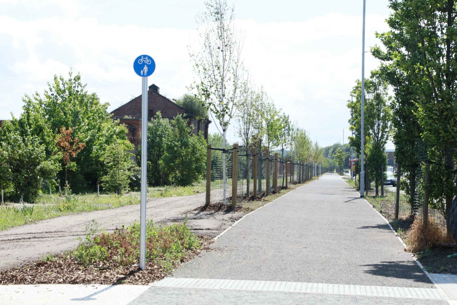 Landscaped Greenway corridor unveiled at Wirral Waters
