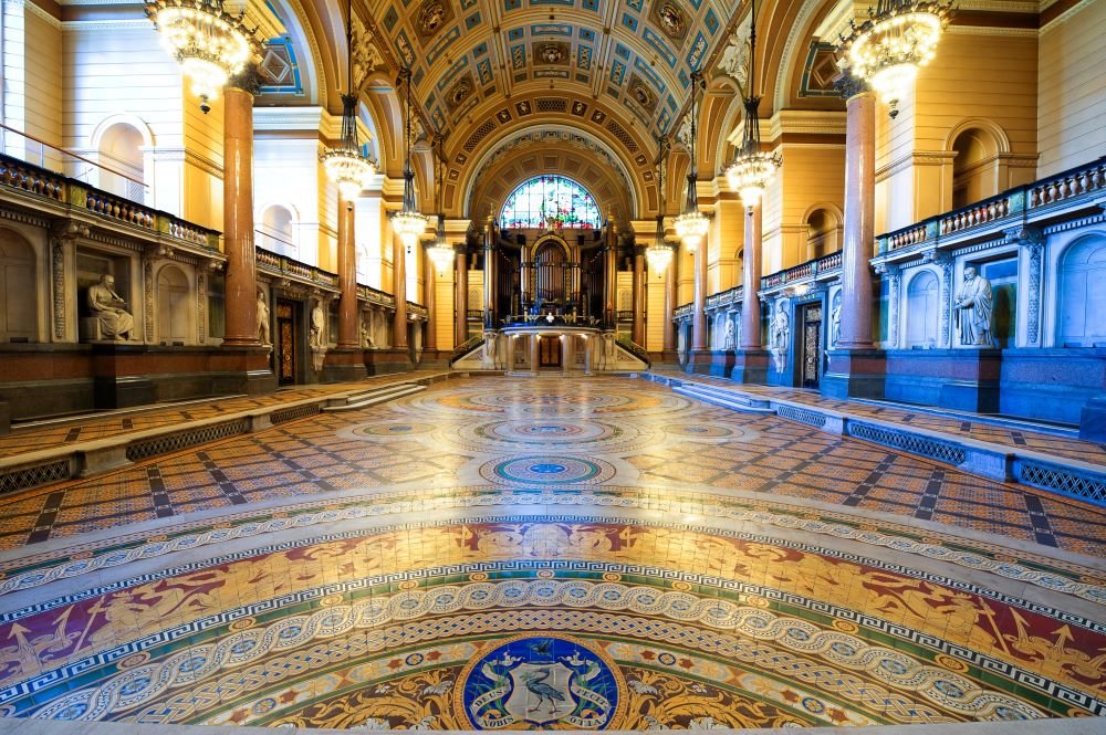 St George’s Hall's Minton floor to be unveiled this summer