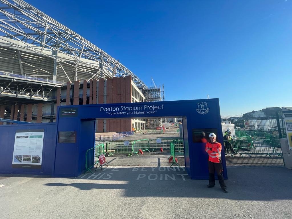 Local resident secures employment with Laing O’Rourke working on new Everton Stadium