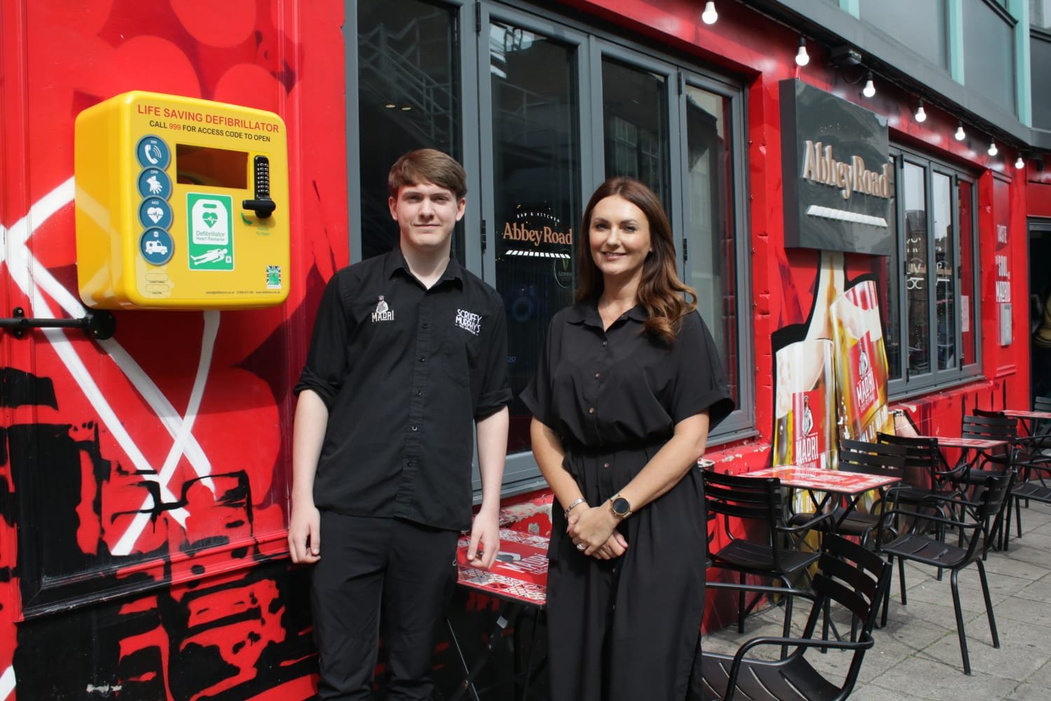 Successful North West bar and restaurant group launches defibrillator scheme