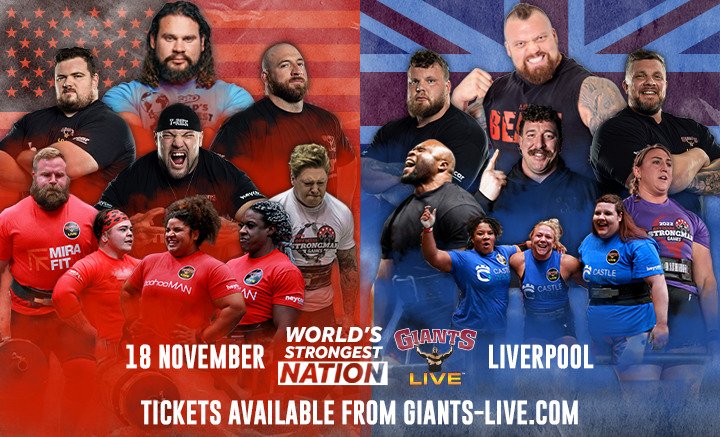 World's Strongest Nation returns to Liverpool this November