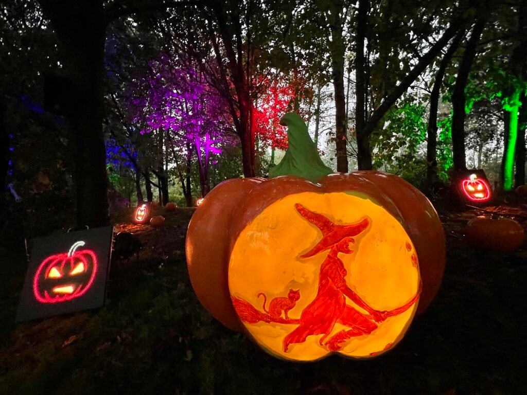 Halloween Lakeside Light Trail in Warrington is now open