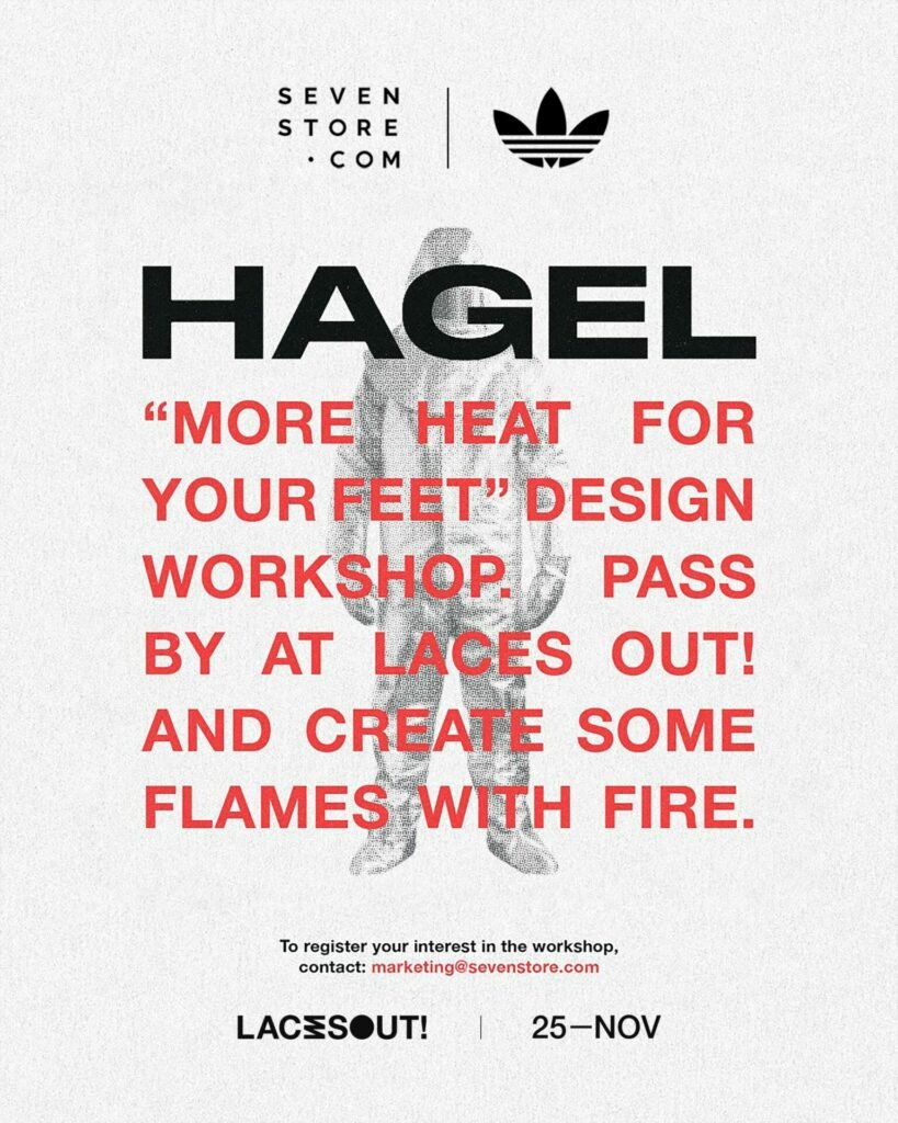 Laces Out! announces Studio Hagel collab for this weekend's sneaker festival