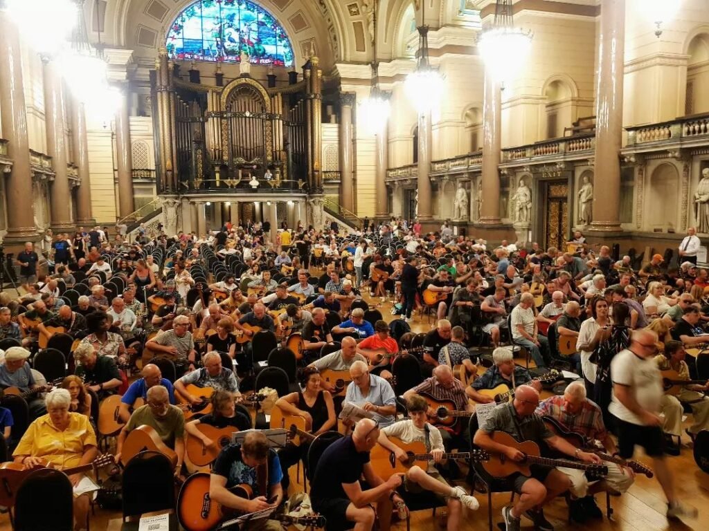 St George's Hall to welcome back The Florrie's Big Guitar-In