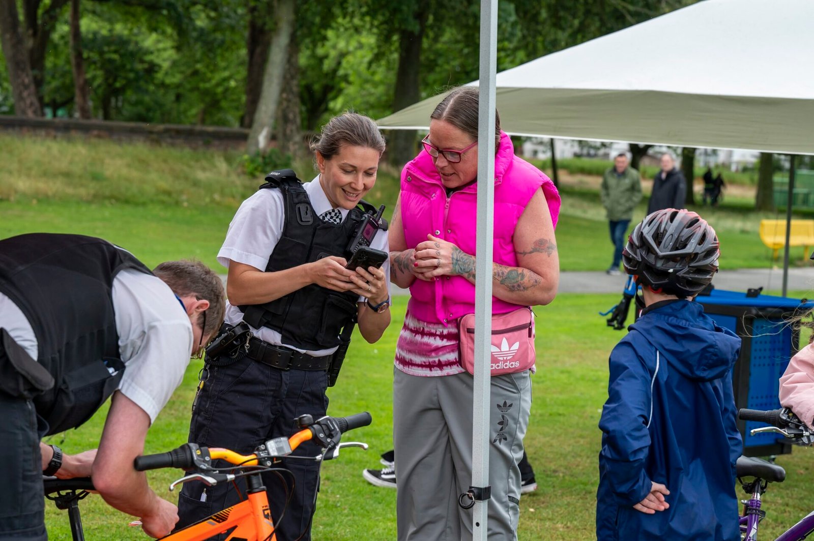 Merseyside Police offer cyclists to get their bikes marked for free