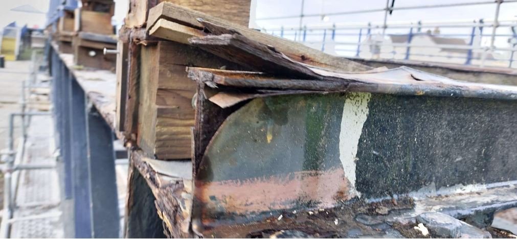 Southport Pier photos show clear extent of damage