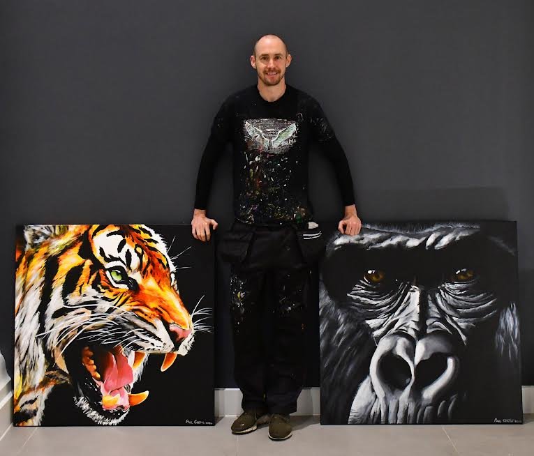 Paul Curtis is giving people the chance to own his paintings