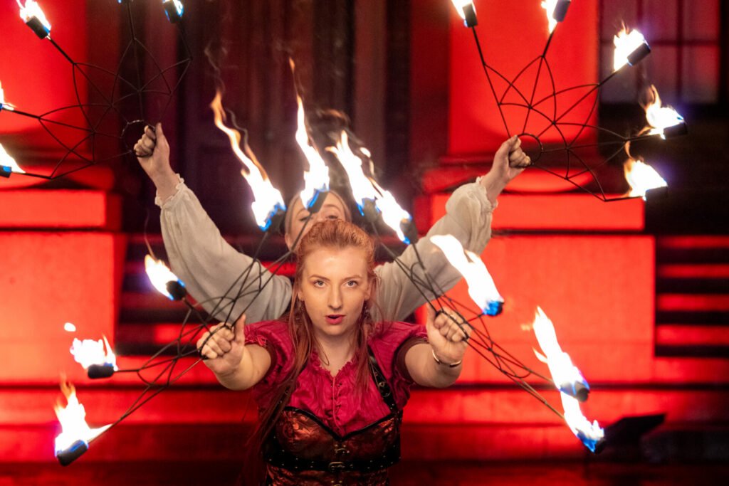 Fiesta of Fire returns to the Royal Albert Dock with thrilling fire walk