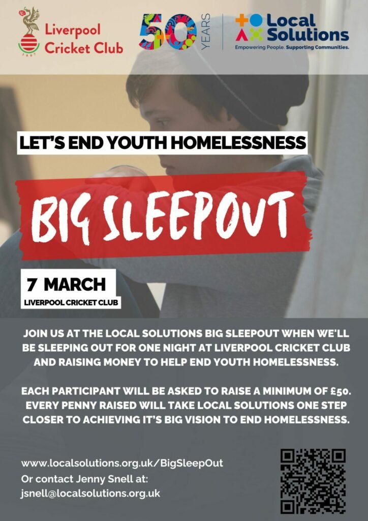 Local Solutions announces Big SleepOut event this March