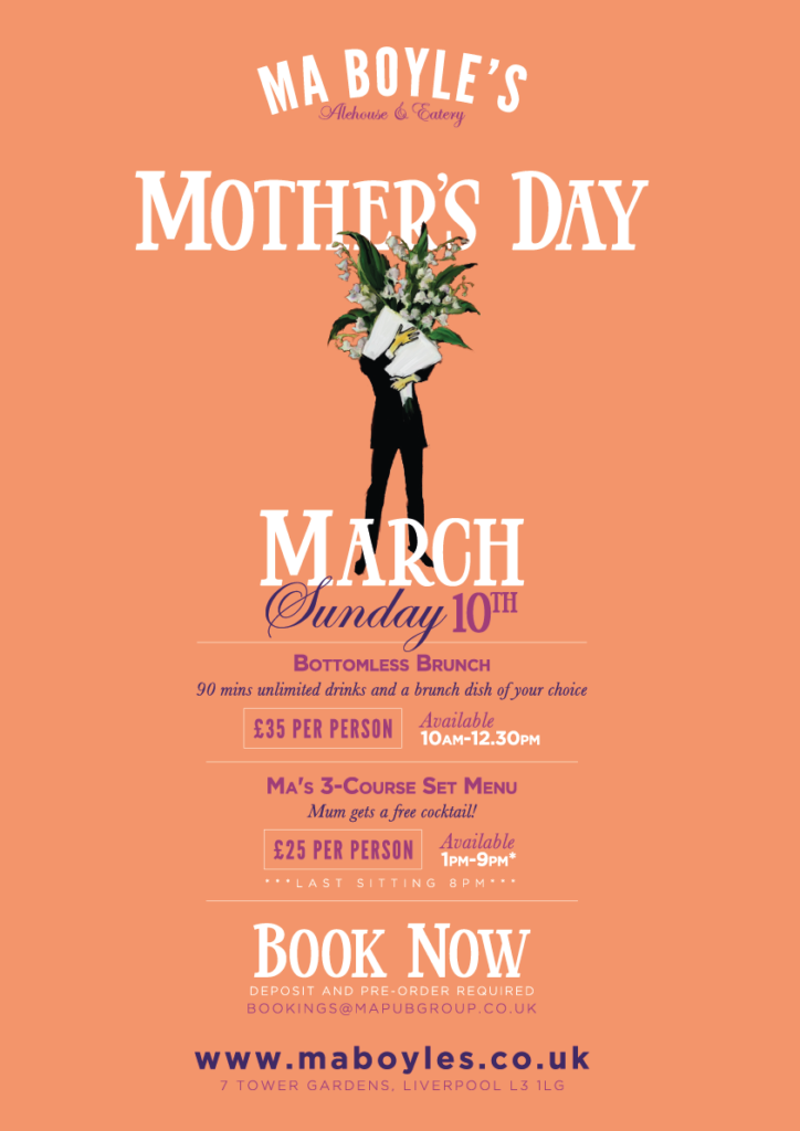 Mother's Day to be celebrated in style at two popular Liverpool venues