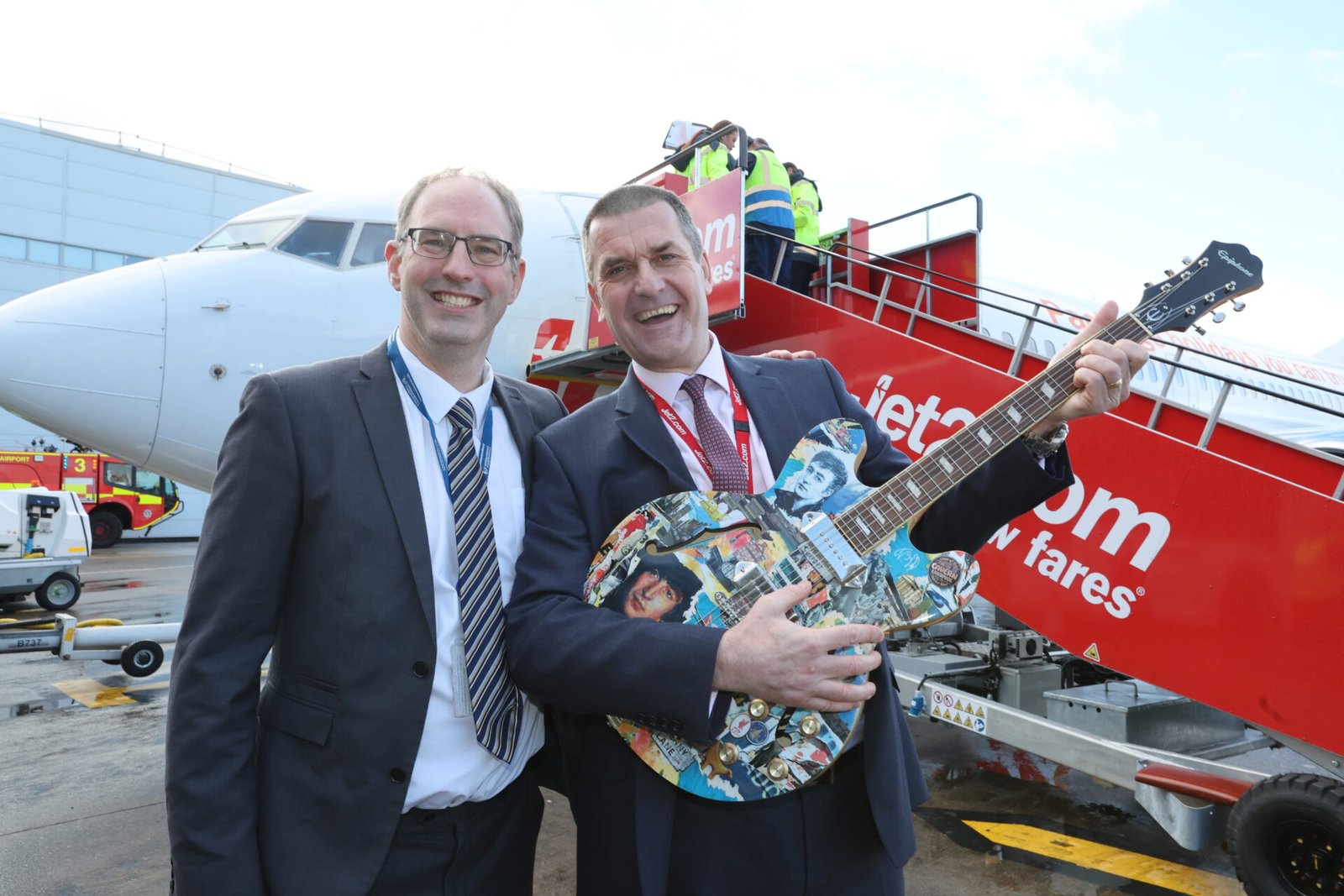 Jet2 celebrate first flights from Liverpool John Lennon Airport