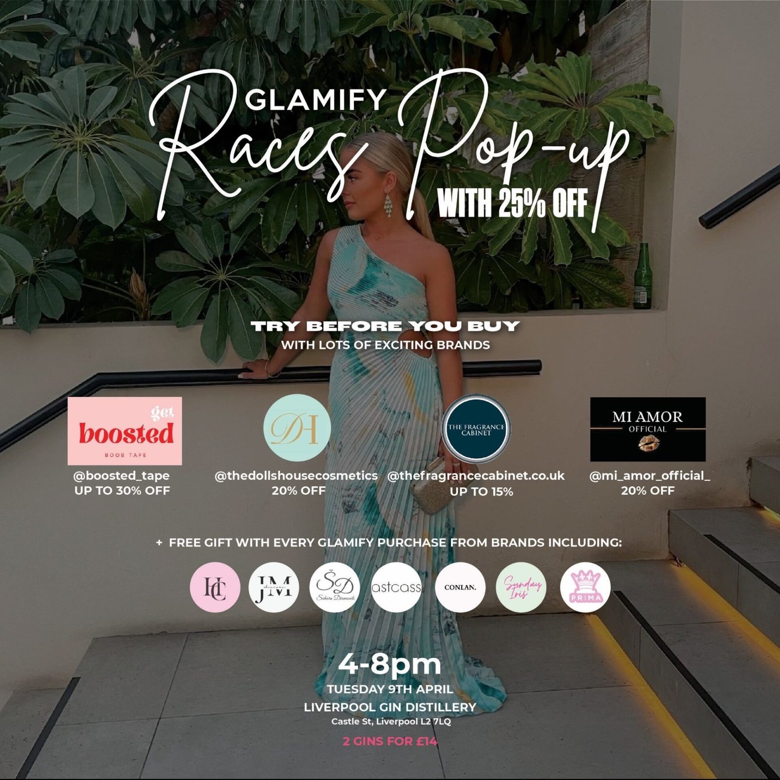 Glamify Races Pop-Up