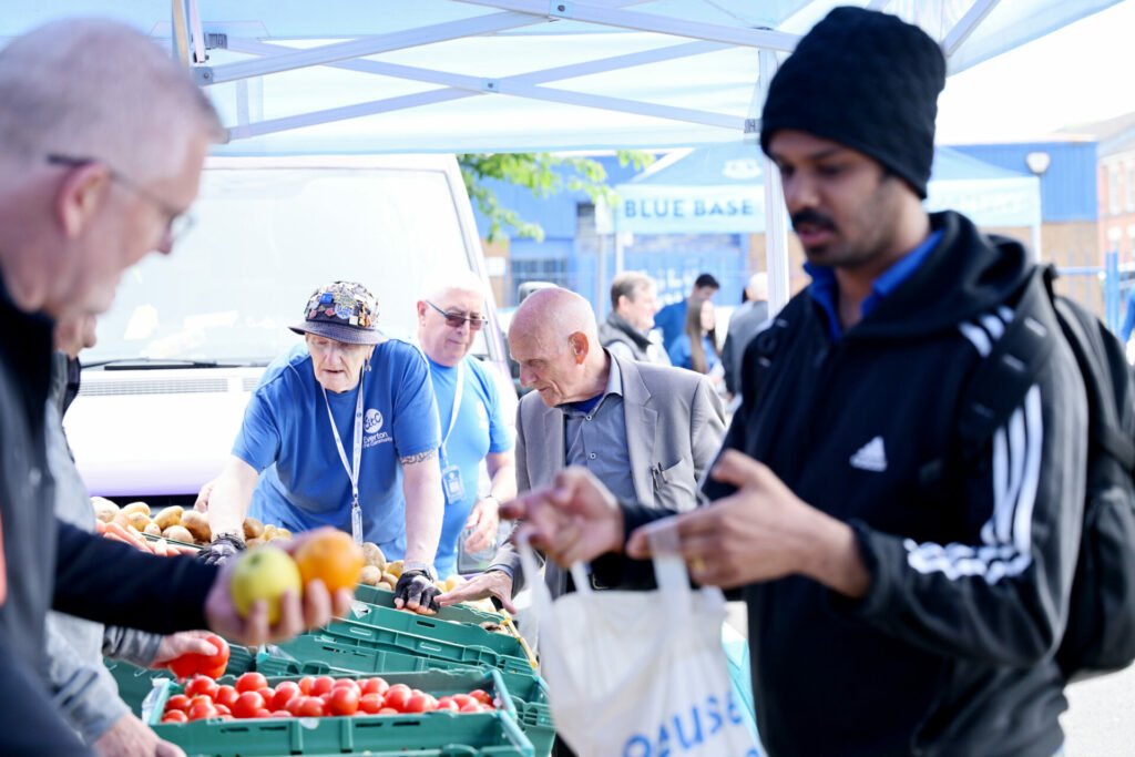 EitC’s Blue Base Pantry feeds a total of 38,576 people